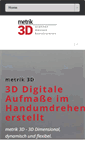 Mobile Screenshot of metrik3d.com